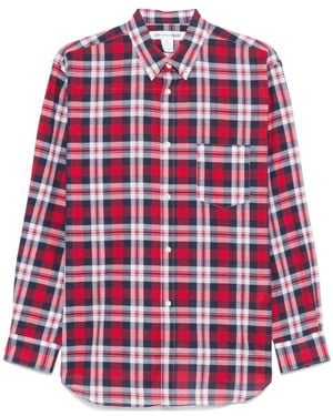 Comme des Garçons Long-Sleeved Shirt - Red