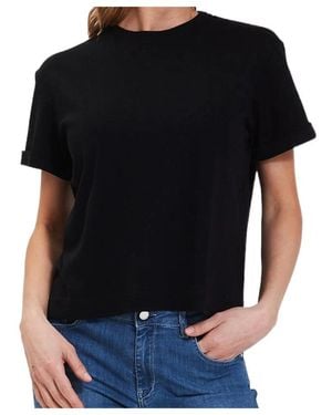 Gran Sasso Cuffed T-Shirt - Black
