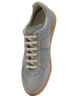 Maison Margiela Replica Lace-Up Trainers - Grey