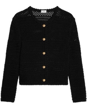Celine Cardigan Jacket - Black