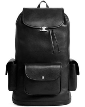 Celine Big Backpack Soft Triomphe - Black