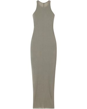 Rick Owens Ribbed Knit Dress - White