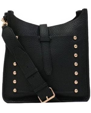 Rebecca Minkoff Nailed Satchel Bag - Black
