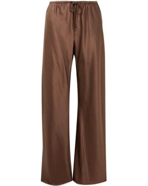 Veronica Beard Drawstring Casual Trousers - Brown
