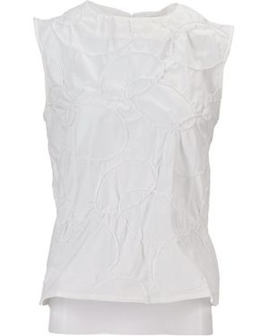 Niccolò Pasqualetti Carta Tank Top - White