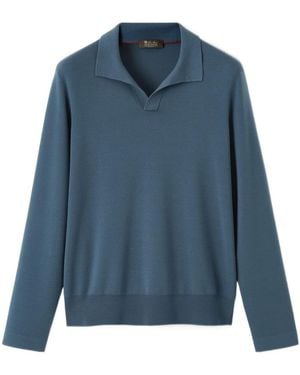 Loro Piana Empire The Gift Of Kings Polo Shirt - Blue