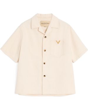 Valentino Short Sleeve Shirt - Natural