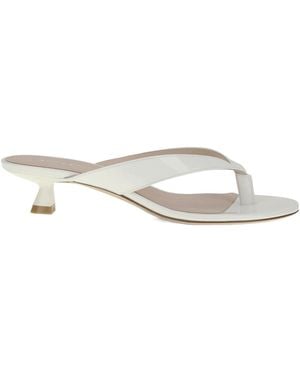 Stuart Weitzman Flip-Flops Sandals - White