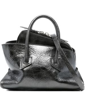 The Attico The La Passeggiata Mini Tote Bag - Black