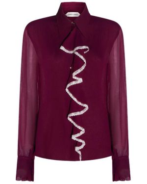 Alberta Ferretti Shirts _Ac Se - Purple