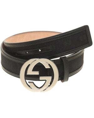 Gucci Double G Buckle Belt - White