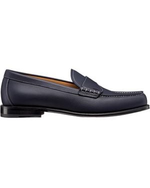 Dior Homme Granville Slip-On Loafers - Blue