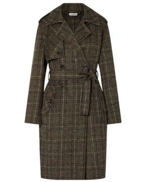 Liu Jo Long Wool Coat - Gray