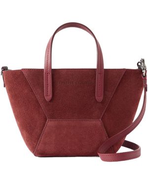 Brunello Cucinelli Duo Mini Tote Bag - Red