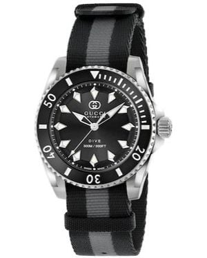 Gucci Dive Watch, 40Mm - Black