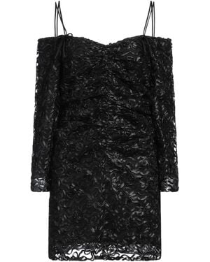 Ganni Mini Dress - Black