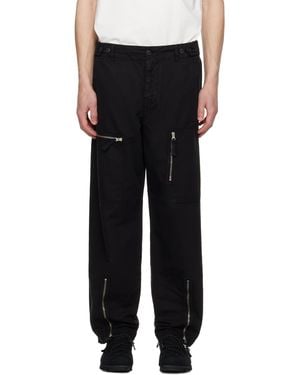 C.P. Company Belt Loops Slacks - Black