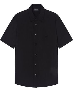 Emporio Armani Shortsleeve Shirt - Black