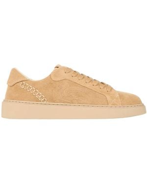 Etro Suede Trainers - Natural
