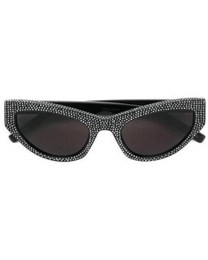 Saint Laurent Eyewear Cat-Eye Sunglasses - White
