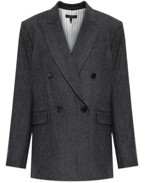 Rag & Bone Long-Sleeve Blazer - Blue