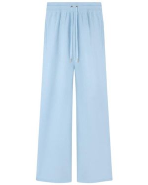 Versace Drawstring Flared Trousers - Blue