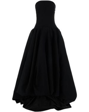 Balenciaga Off Shoulder Dress - Black
