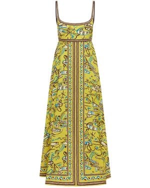 ALÉMAIS Fish Sticks Sundress - Green