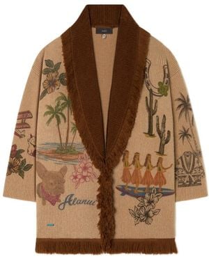 Alanui The Decade Cardigan - Brown