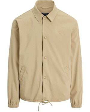 Polo Ralph Lauren Long-Sleeved Casual Jacket - Natural