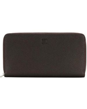 Loewe Zippered Small Wallet - Black