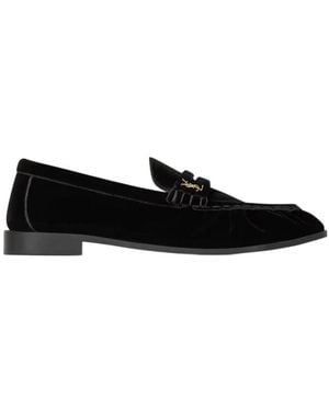 Saint Laurent Le Loafer Supply Penny Loafers - Black