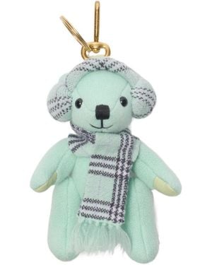 Burberry Bear Bag Charm - Blue