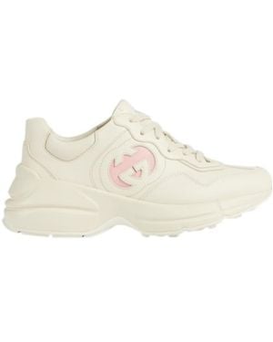 Gucci Rhyton Sneakers - Natural