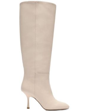 Stuart Weitzman Madison Boot 85 - White