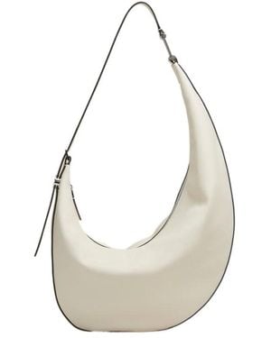 Marni Cream Leather Dot Small Hobo Bag - White
