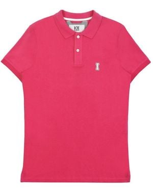 Iceberg Logo Polo Shirt - Pink