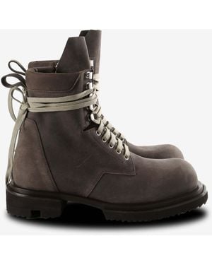 Rick Owens Low Army Gabe Boot - Black