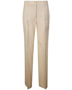 P.A.R.O.S.H. P.A.R.O..H. Flared Pants - Natural