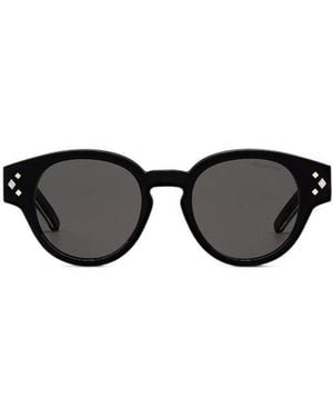 Dior Eyewear Round Frame Sunglasses - Black