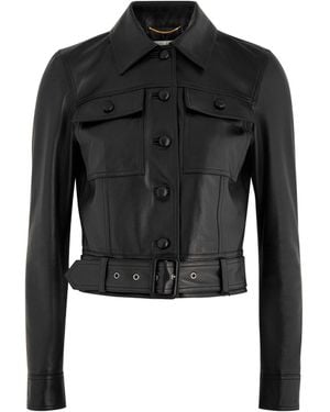 Saint Laurent Short Jacket - Black