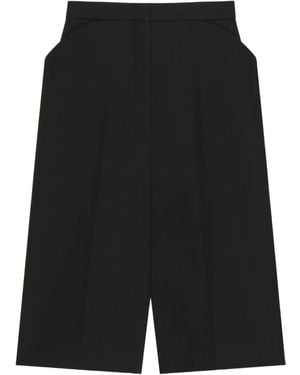 Givenchy Wool Longline Shorts - Black
