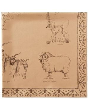 Loro Piana The Origins Of Excellence Square Towel - Natural