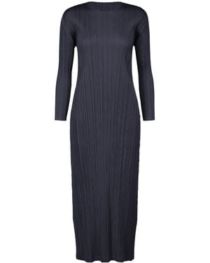 Pleats Please Issey Miyake Pleats Please Issey Miyake Monthly Colors: January Dress - Blue
