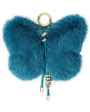 Fendi Butterfly Charm - Blue