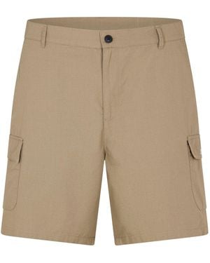 Barbour Belt-Loop Utility Shorts - Natural