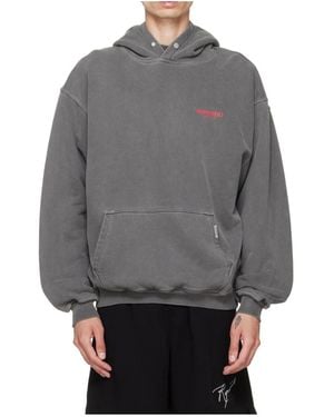 Represent Printed Owners Club Hoodie - Gray