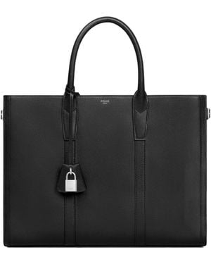 Celine Medium Cabas Malaquais - Black