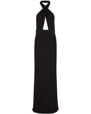 Nili Lotan Backless Evening Gown - Black
