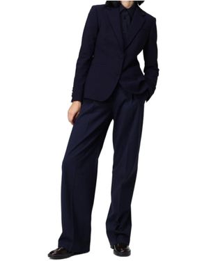 Dondup Button Blazer - Blue